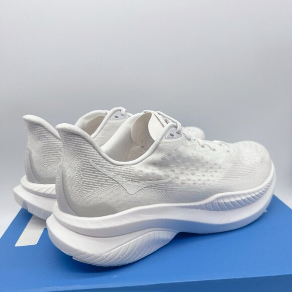 Hoka One One Mach 6 Womens Running Shoes Sneaker White Size US 10 - Picture 6 of 12
